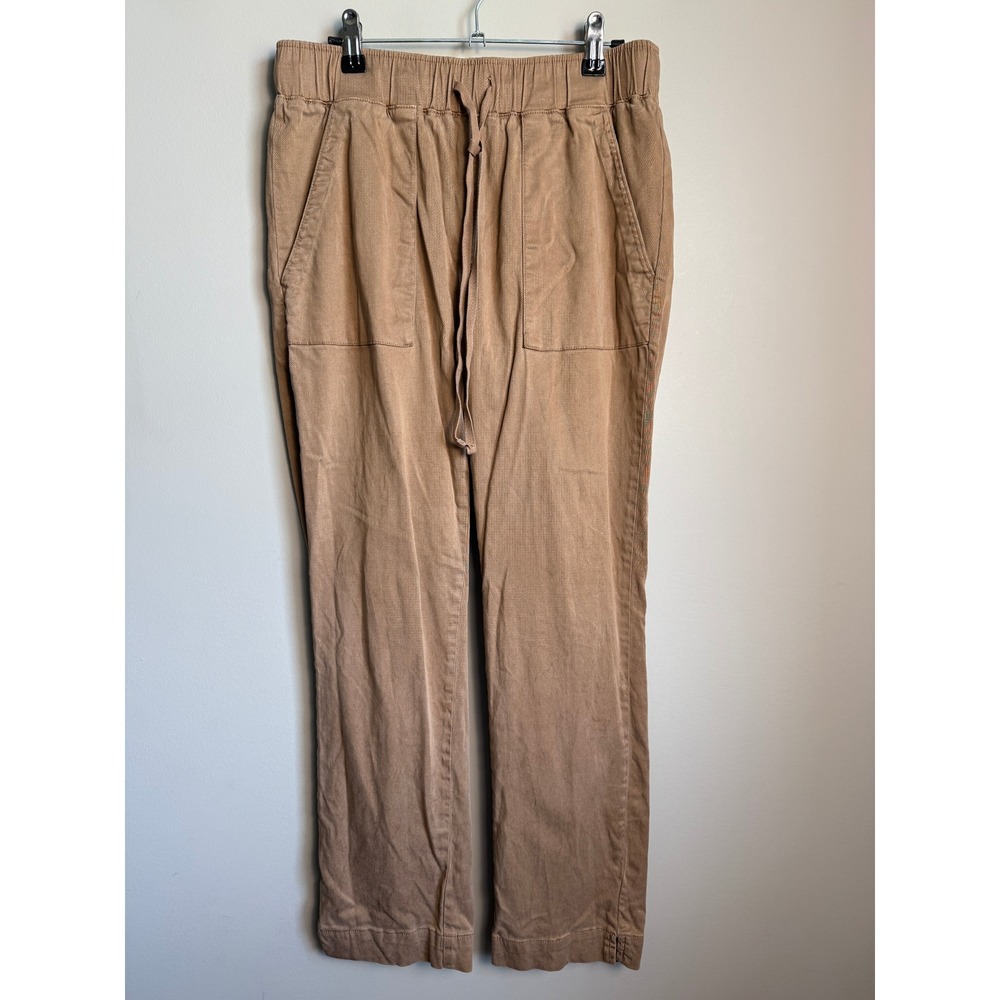 Buffalo Womens Tan Jogger Pants S Casual Comfort Boho Utility Stretch Earthy - Picture 1 of 13